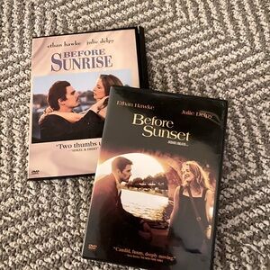 “Before Sunrise” & “Before Sunset” DVDs